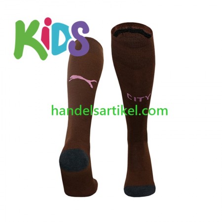 Manchester City Torwart Kinder Socken Heim 2024/25